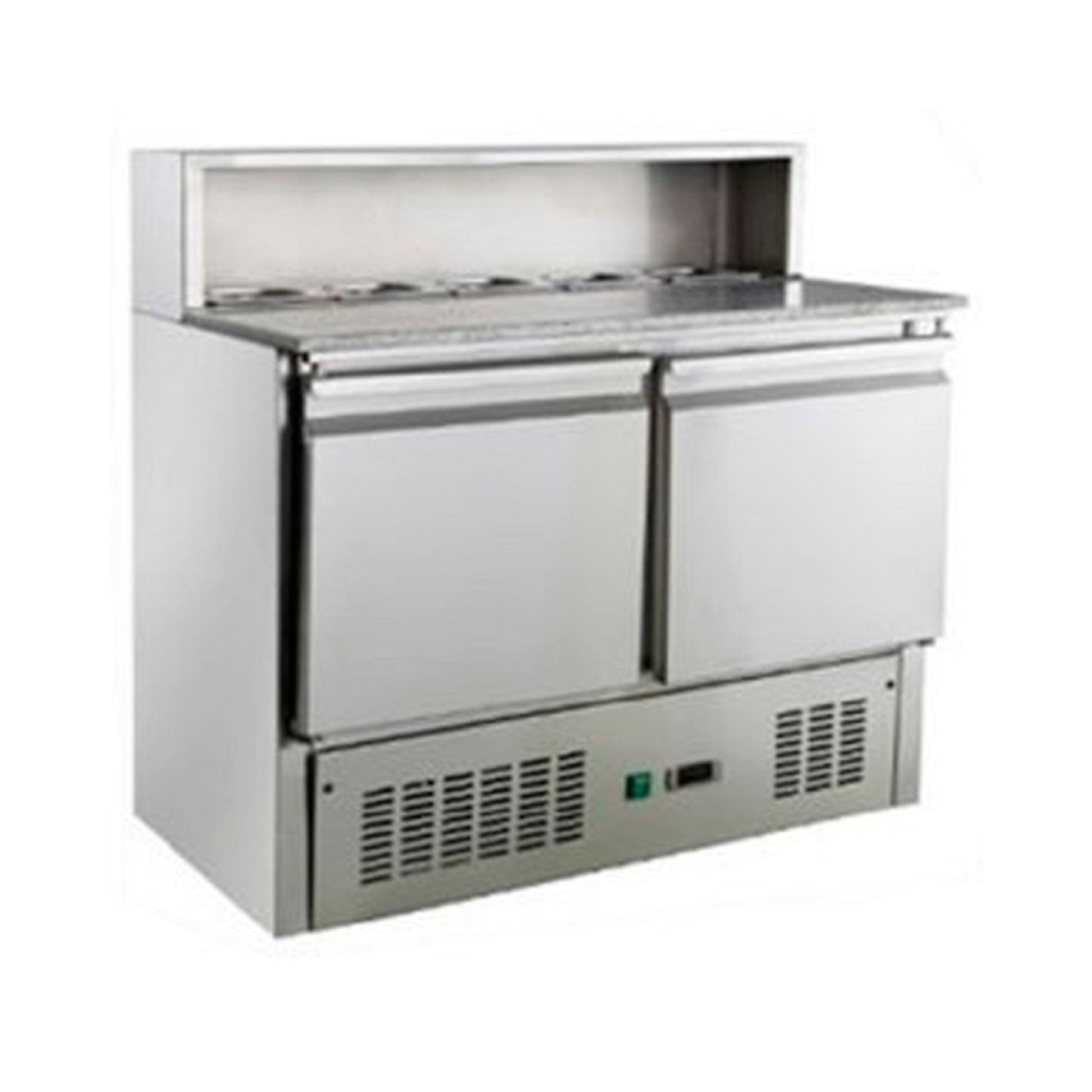 Mesón Refrigerado Salsero Pizzero Rmtm-902A para Cocina1#Sin color