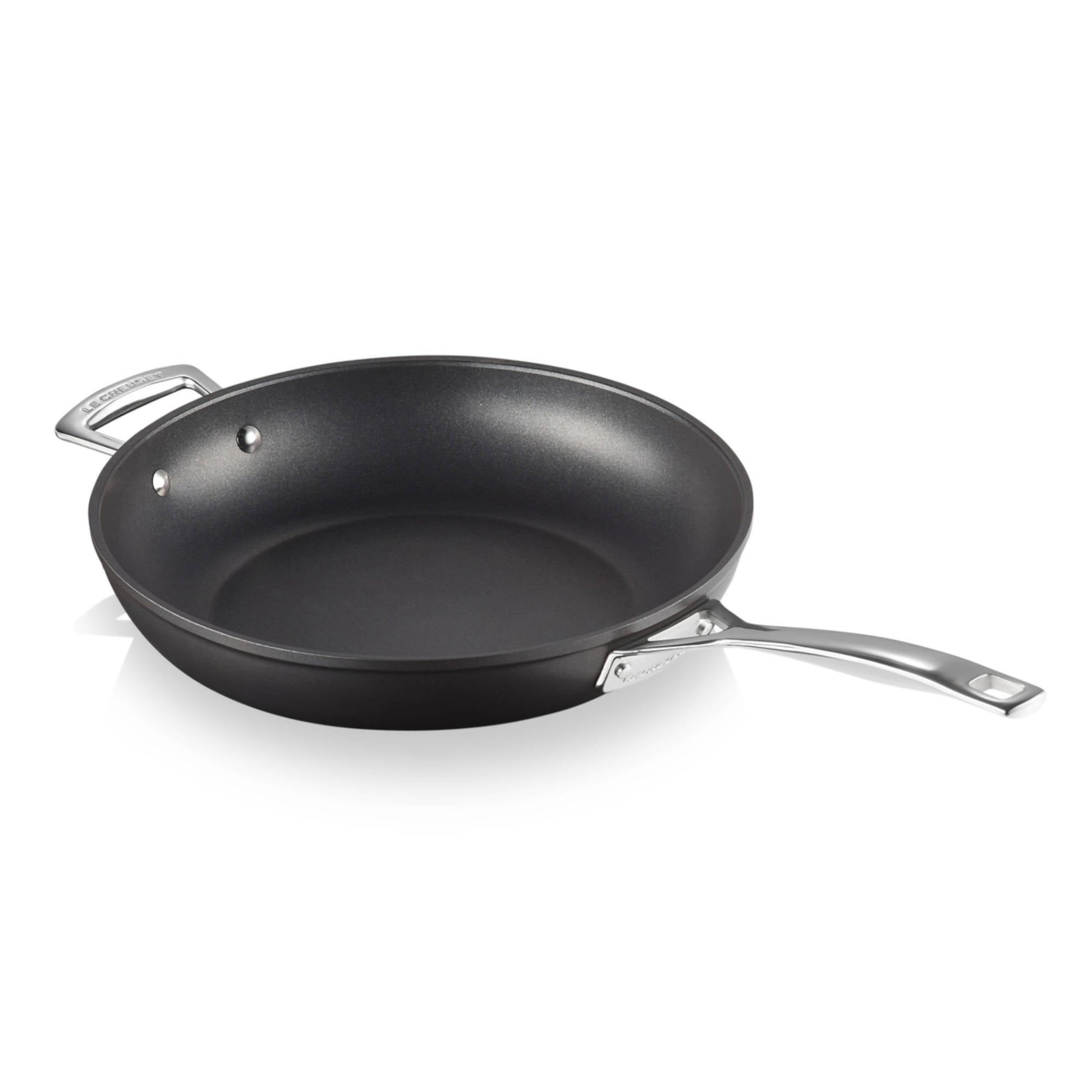 TNS Sartén Alta Con Asa 30 Cm Le Creuset3#Negro