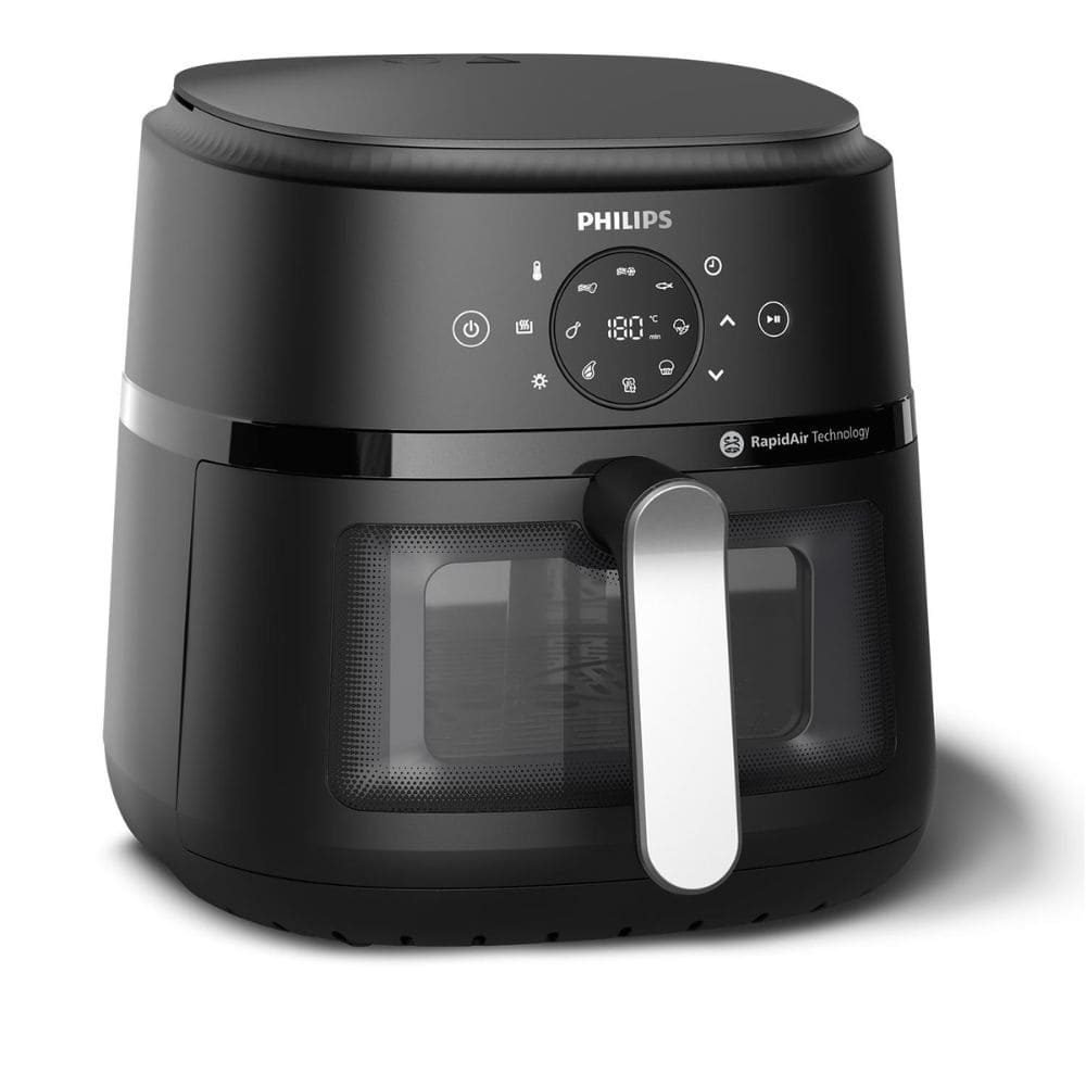 Airfryer NA231/00 Con Tecnología Rapid Air 6.2 Lts Philips4#Negro