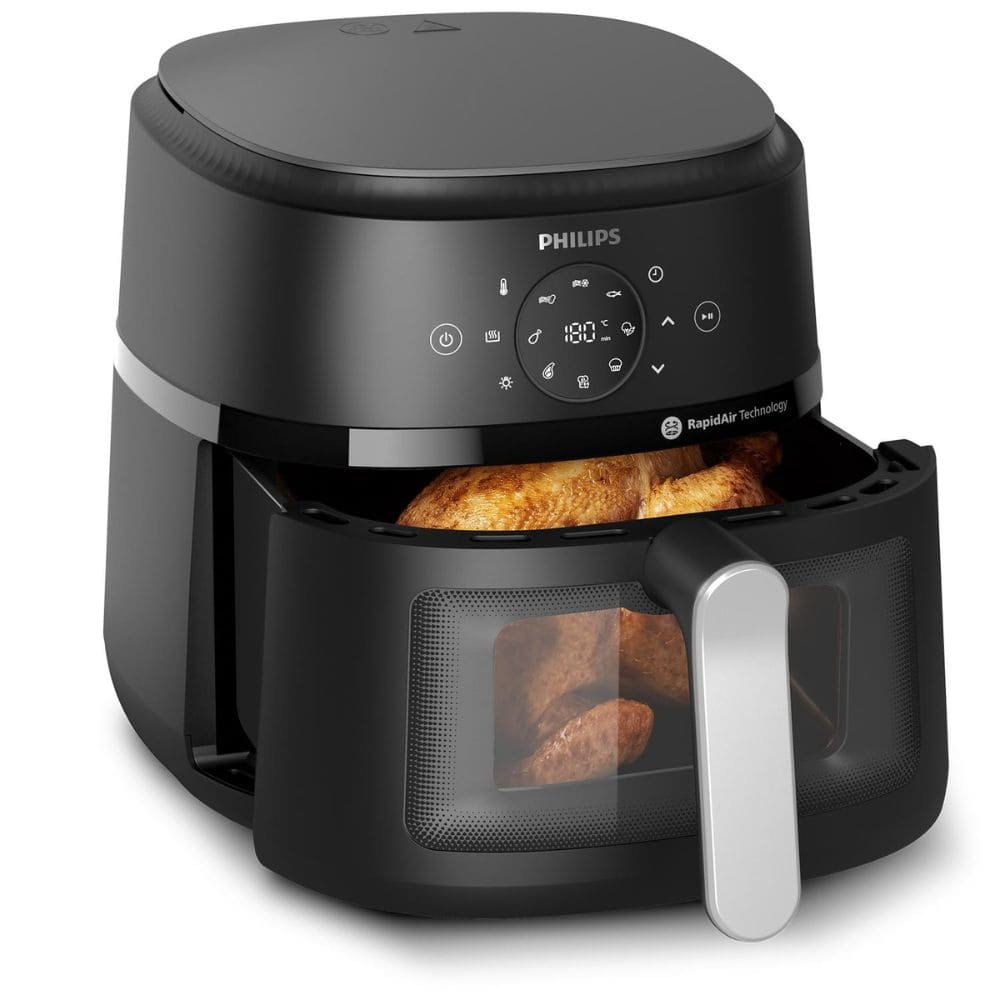 Airfryer NA231/00 Con Tecnología Rapid Air 6.2 Lts Philips6#Negro