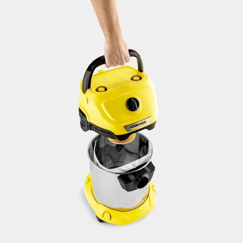 Aspiradora De Tambor WD3 S Karcher6#Amarillo