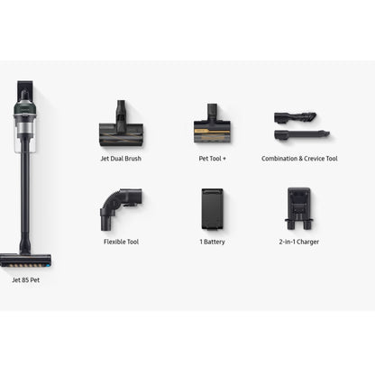 Aspiradora Stick Jet 85 Pet VS20C8522TB/ZS Samsung9#Azul