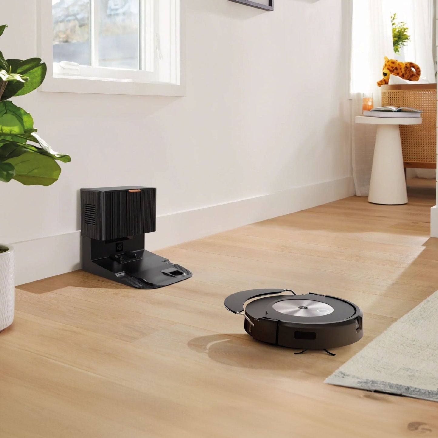 Roomba Combo J7+ Aspiradora y Trapeadora Robot 2 en 1 iRobot4#Negro