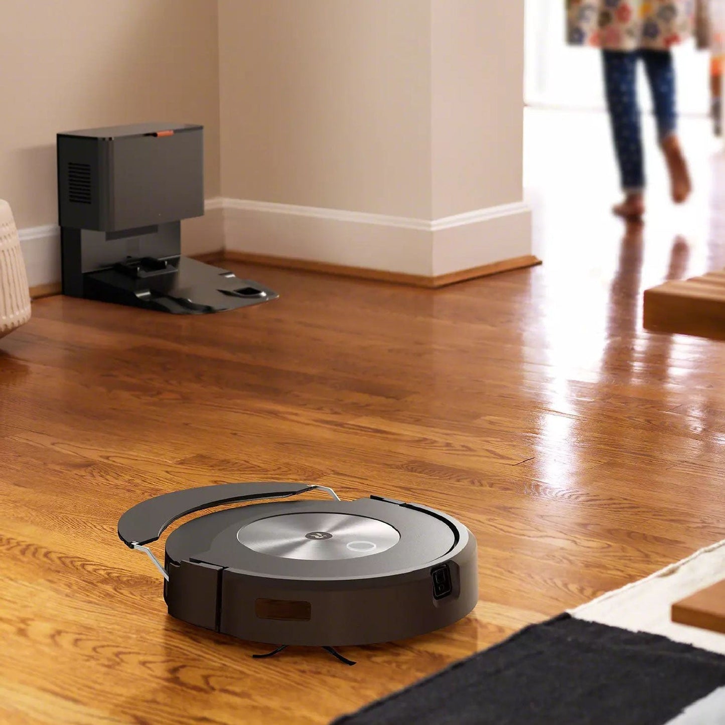 Roomba Combo J7+ Aspiradora y Trapeadora Robot 2 en 1 iRobot1#Negro