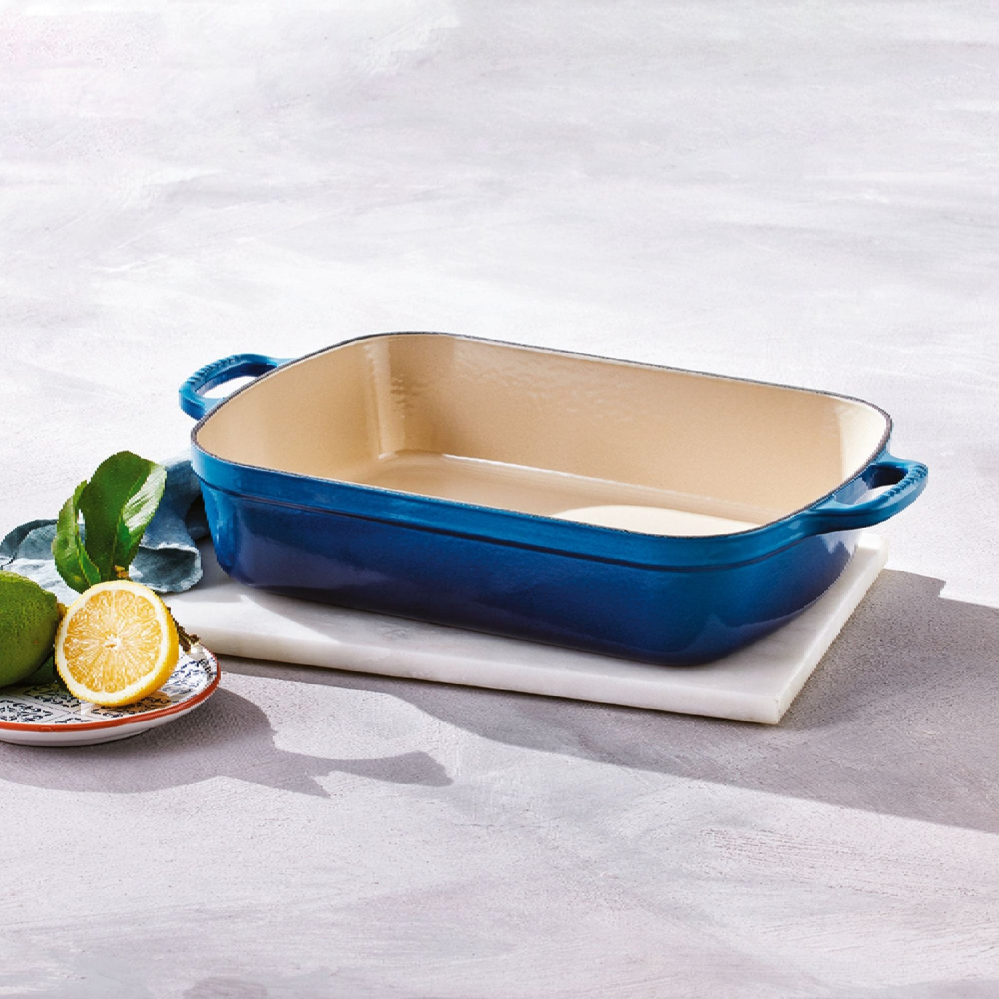 Bandeja Rectangular Azure 33 Cm Le Creuset1#Azul