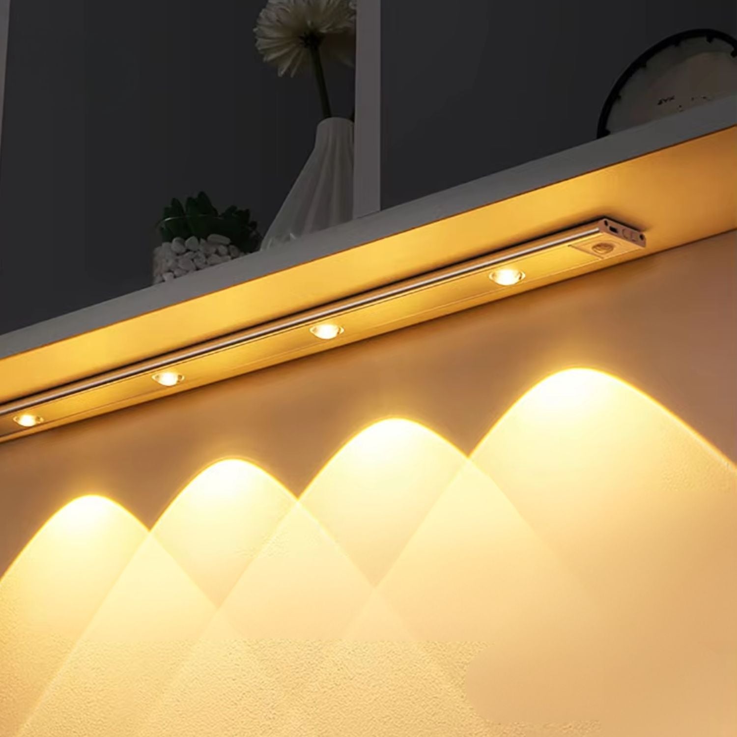 Barra De Luz Para Despensa Recargable 100 Cm Santú Home & Deco9#Blanco