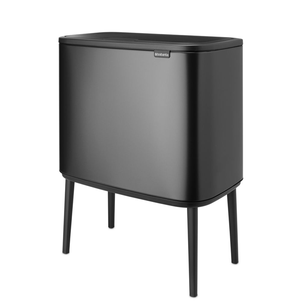 Basurero Bo Touch 3 x 11 Lts Brabantia5#Gris Oscuro