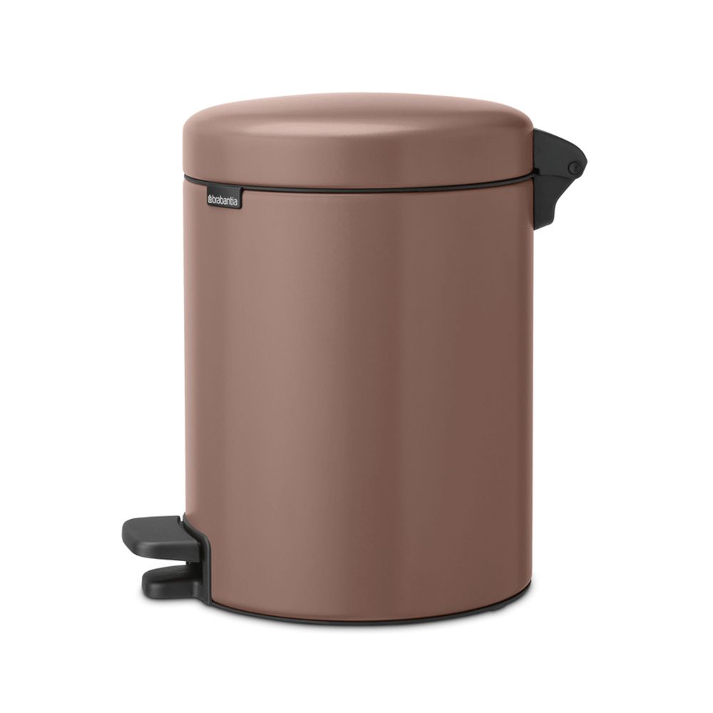 Basurero Pedal NewIcon 5 Lts Brabantia4#Chocolate