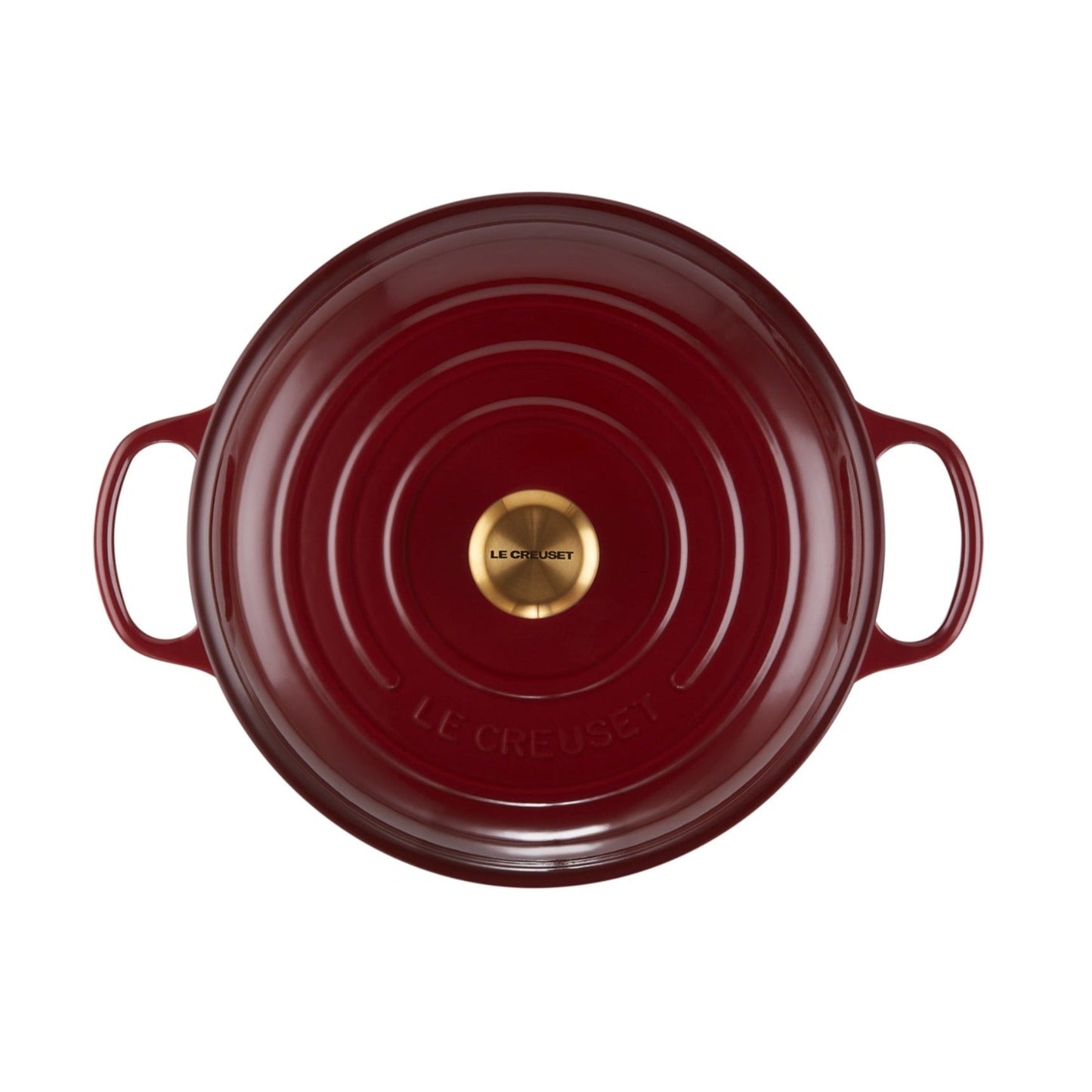 Cacerola Baja Hierro Esmaltado Rhone 30 Cm Le Creuset2#Burdeo