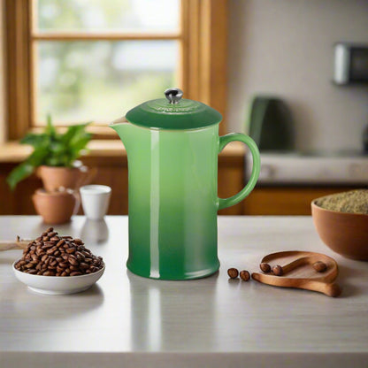 Cafetera Con Prensa Bamboo 1 Lt Le Creuset1#Verde