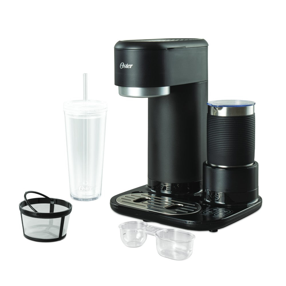 Cafetera Latte Con Espumador Bvstdc02b Oster10#Negro