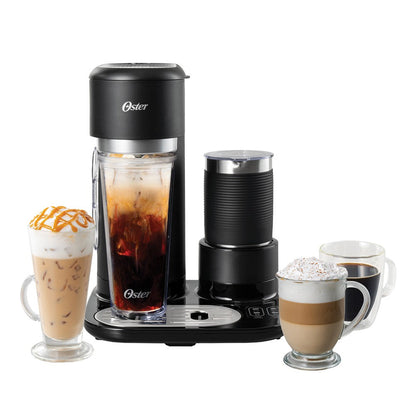 Cafetera Latte Con Espumador Bvstdc02b Oster8#Negro