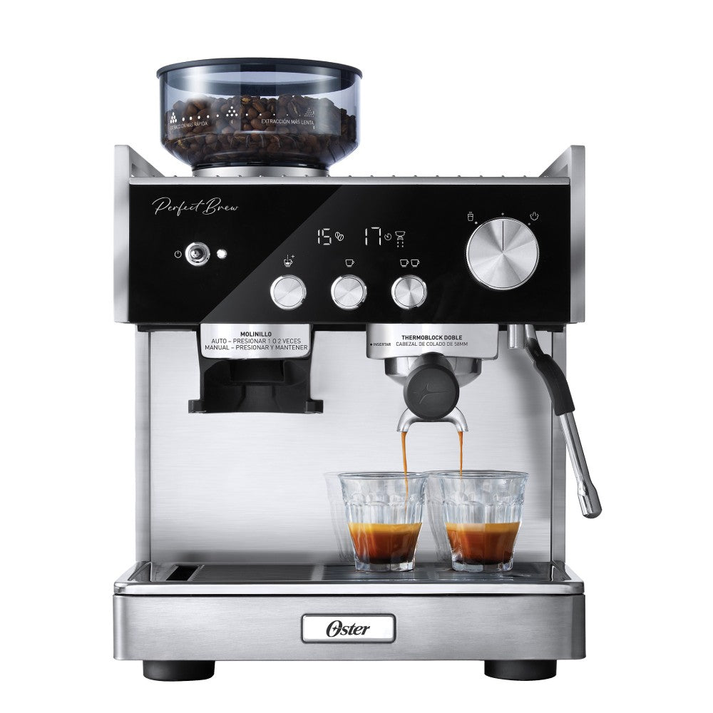 Cafetera Espresso Perfect Brew BVSTEM7400 Oster2#Gris