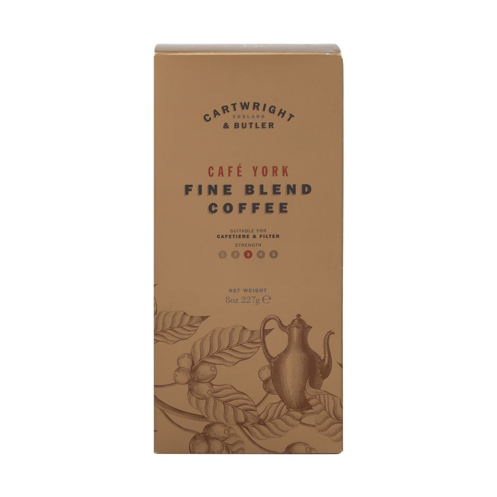 Caja con Café Molido York Blend 227 gr C&B