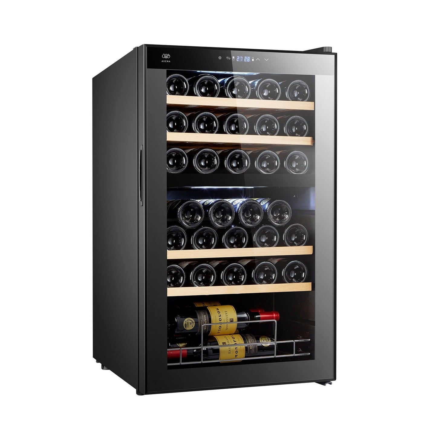 Cava De Vino Enfriadora 33 Botellas Avera2#Negro