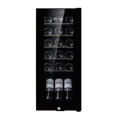 Cava De Vinos Eléctrica 18 Botellas Bacool1#Negro