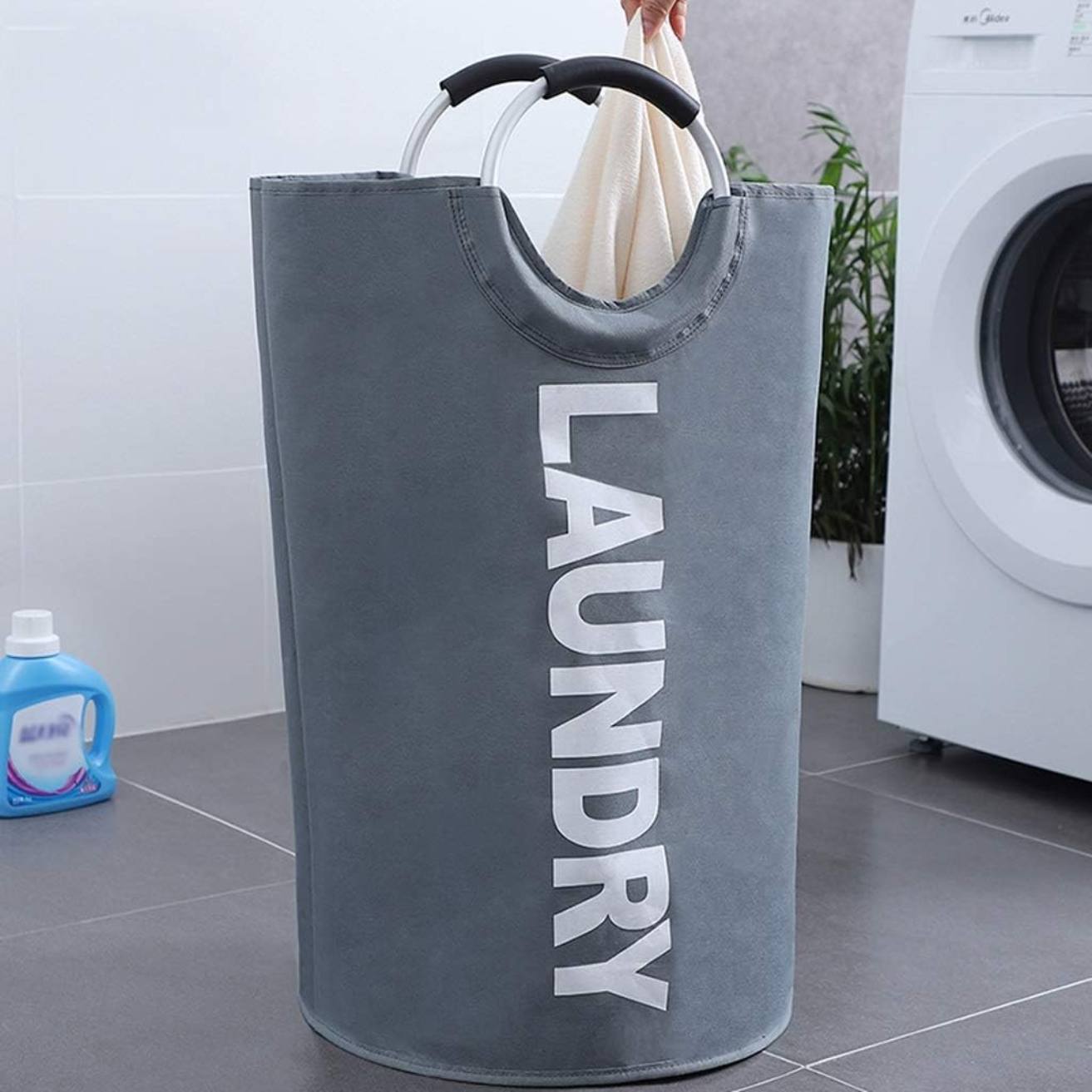 Canasto Lavandería Para Ropa Laundry Santú Home & Deco3#Gris