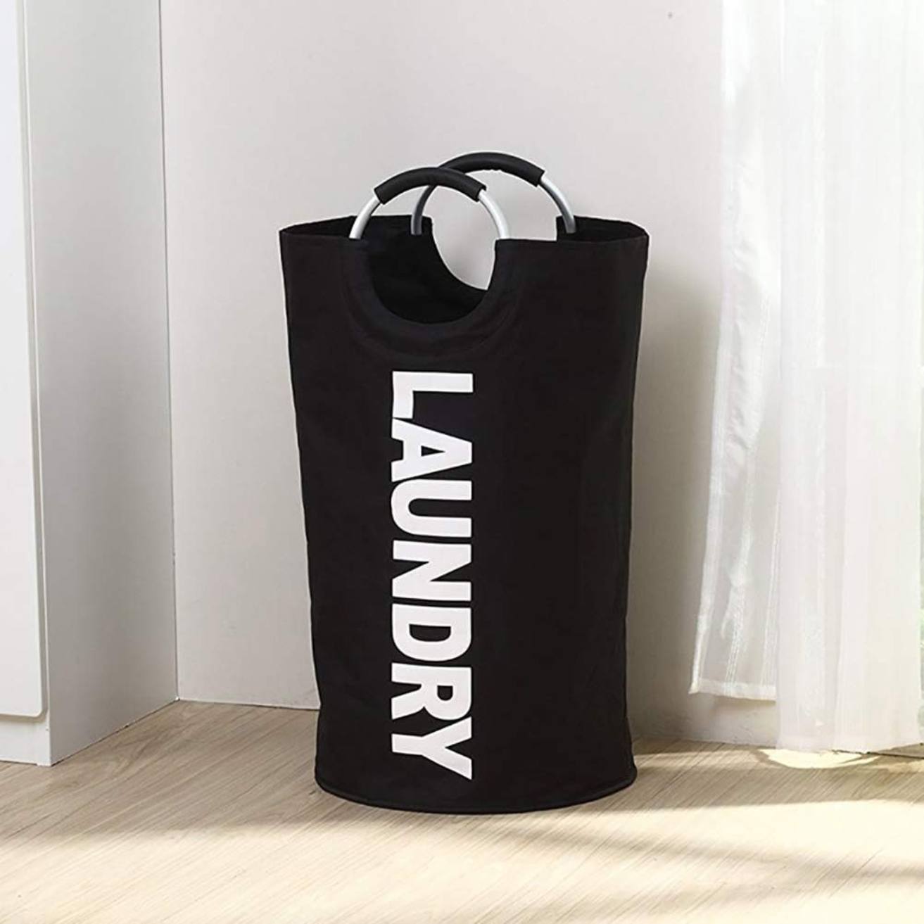 Canasto Lavandería Para Ropa Laundry Santú Home & Deco1#Negro