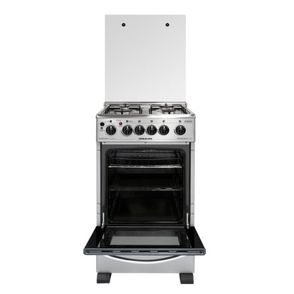 Cocina A Gas Híbrida C/horno Eléctrico CH-540NI 4 Quemadores Sindelen2#Gris