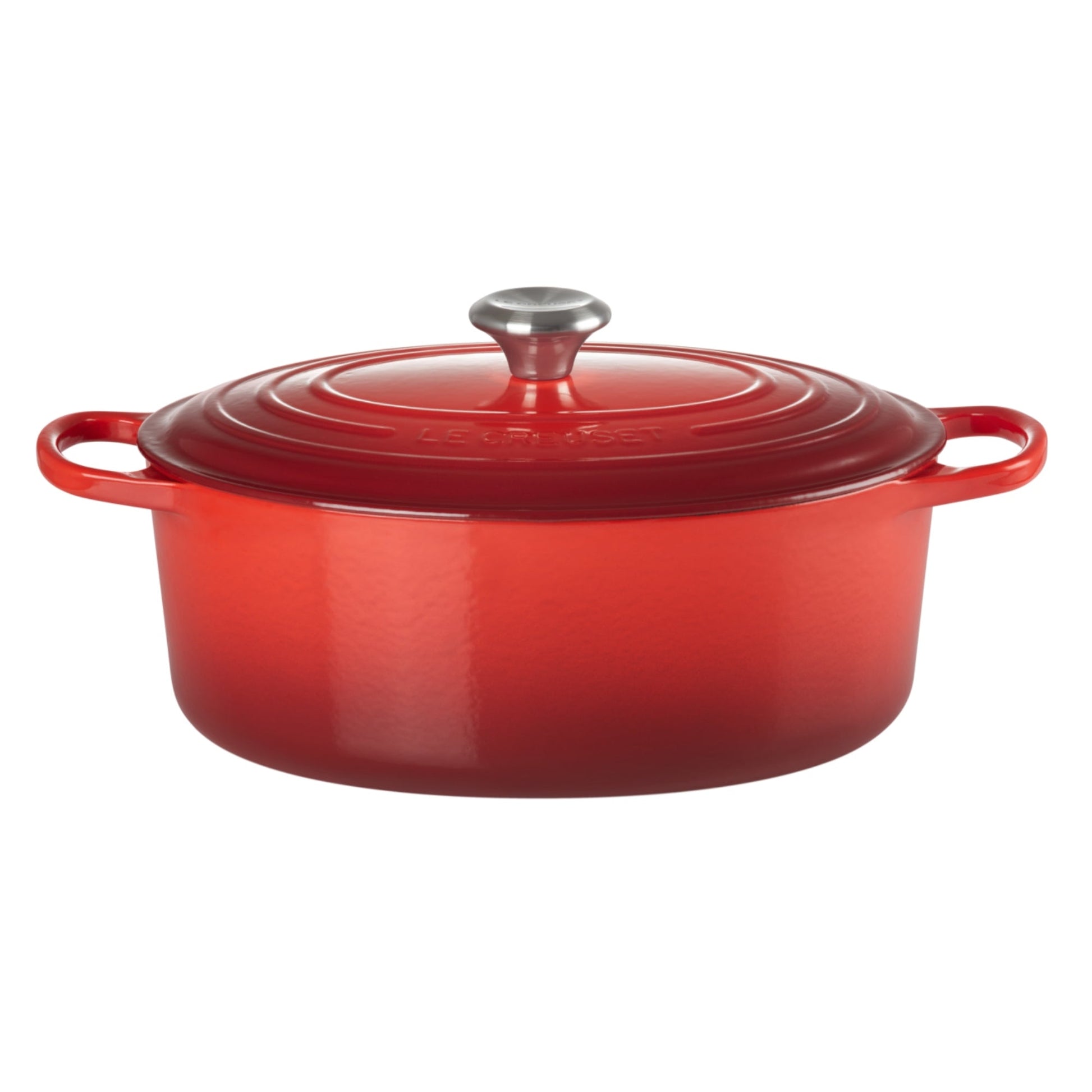 Cocotte Ovalada Cereza 31 Cm4#Rojo