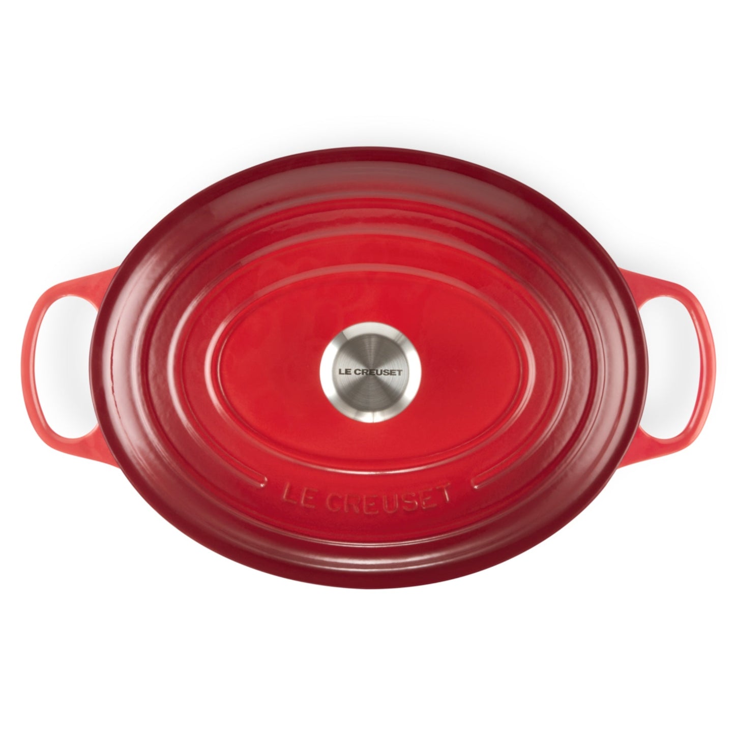 Cocotte Ovalada Cereza 31 Cm5#Rojo