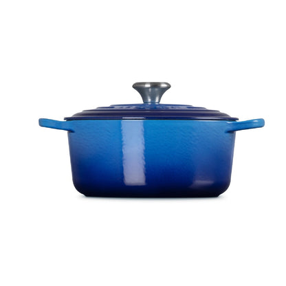 Cocotte Redonda Azure 24 Cm Le Creuset3#Azul