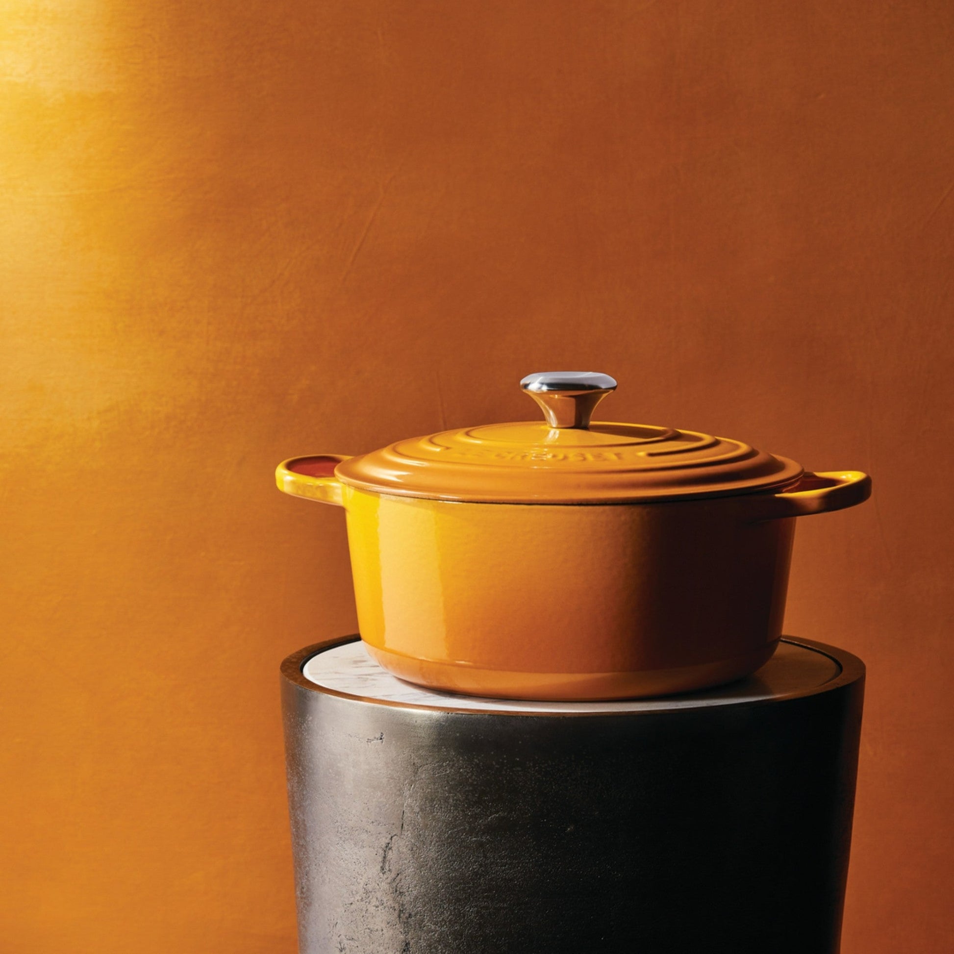 Cocotte Redonda Néctar 26 Cm Le Creuset1#Naranjo