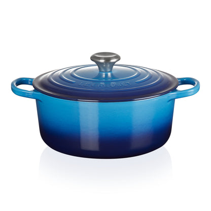 Cocotte Redonda Azure 20 Cm Le Creuset2#Azul