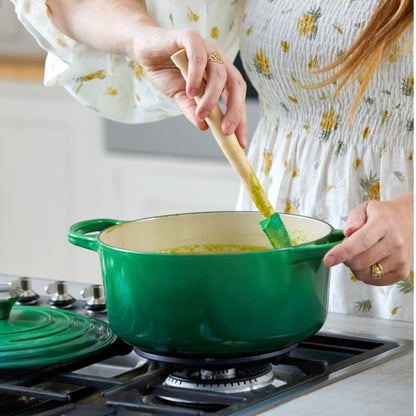 Cocotte Redonda Bamboo 20 Cm Le Creuset2#Verde