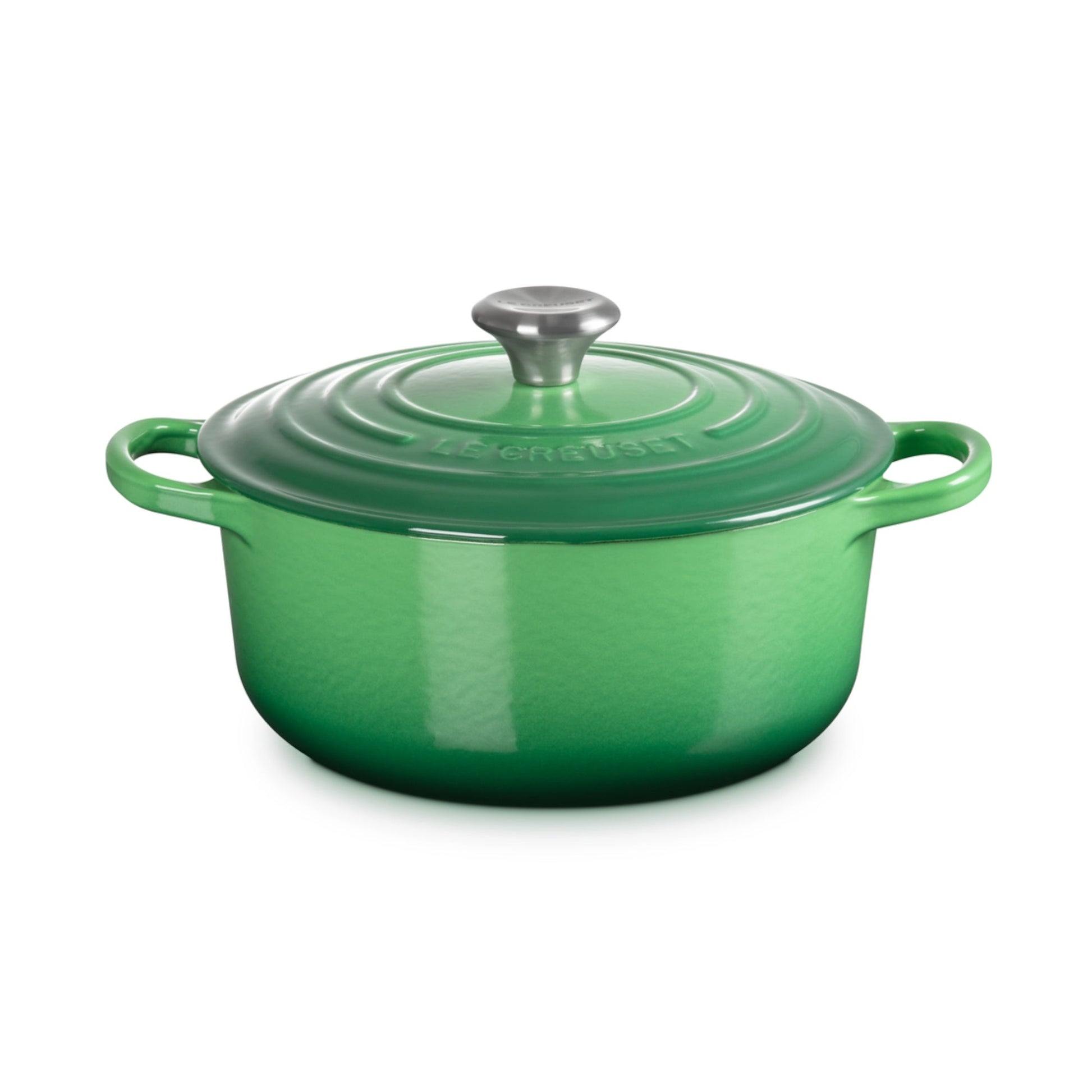 Cocotte Redonda Bamboo 20 Cm Le Creuset4#Verde