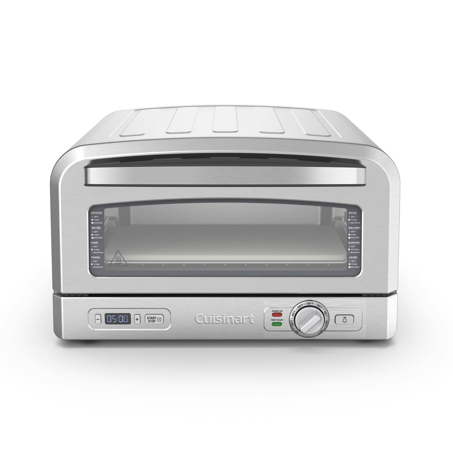 Horno De Pizza CPZ120CL Cuisinart2#Plateado