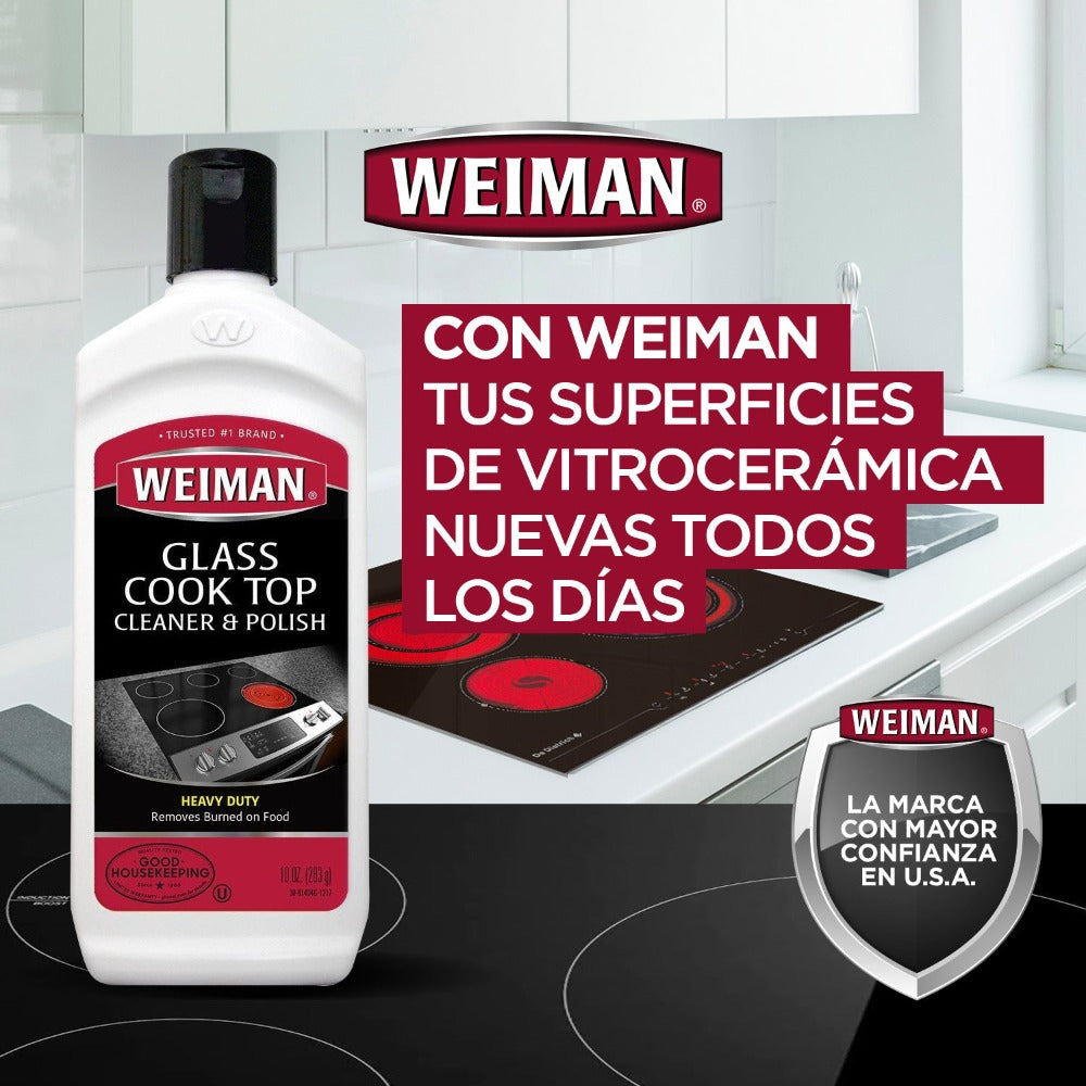 Crema para Limpiar Encimeras Eléctricas Weiman