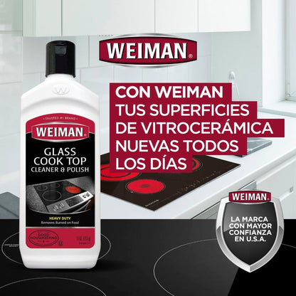 Crema para Limpiar Encimeras Eléctricas Weiman