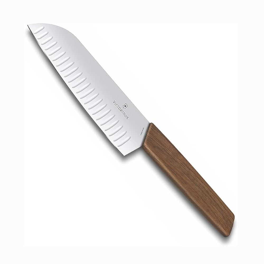 Cuchillo Santoku Swiss Modern Hoja 17 Cm Victorinox6#Café