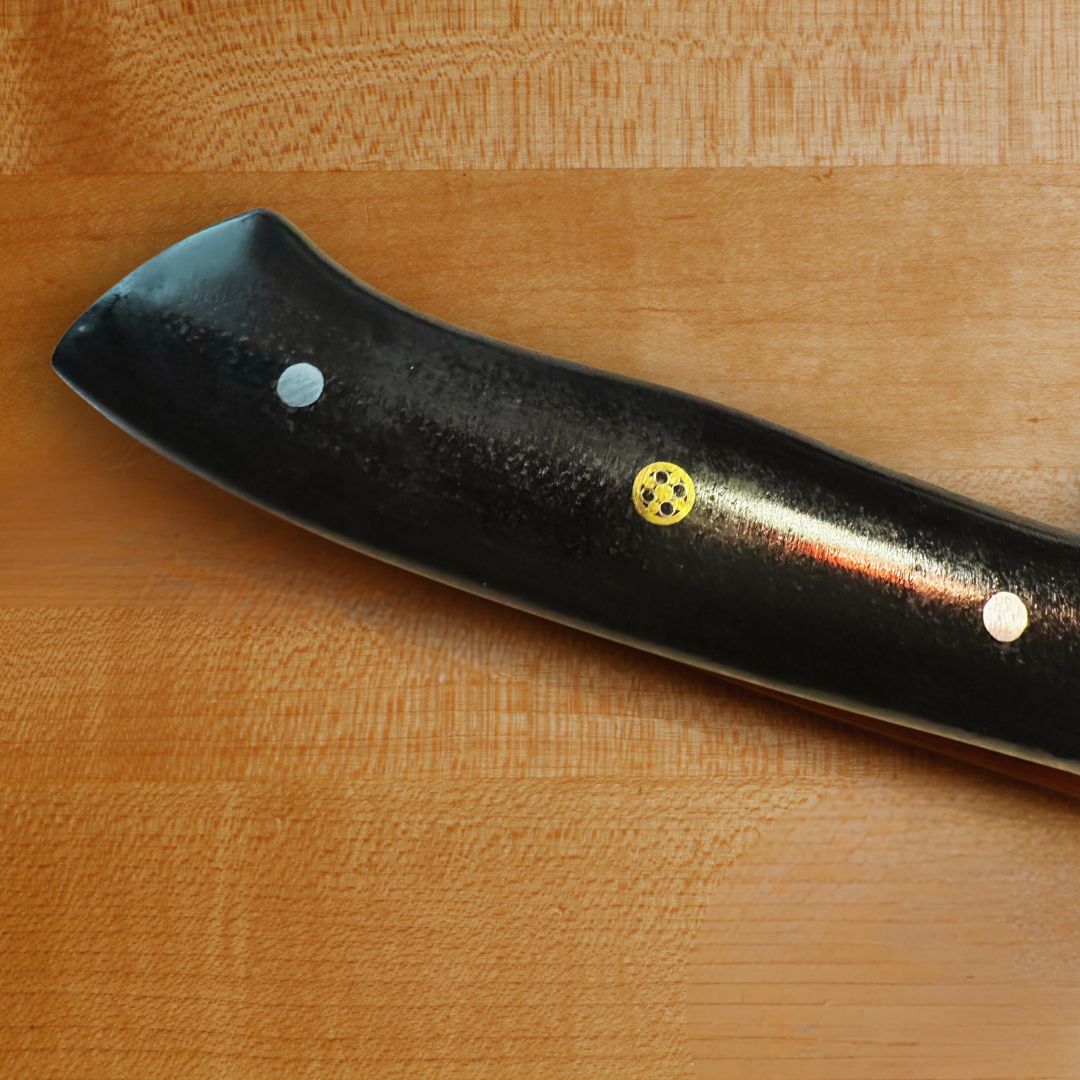 Cuchillo Chef Acero Damasco 512 Capas 20 Cms Negro Koyam4#Negro