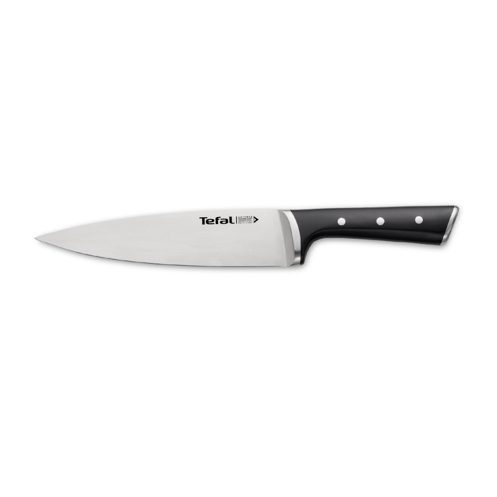 Cuchillo Chef Ice Force 20 Cm Tefal1#Negro