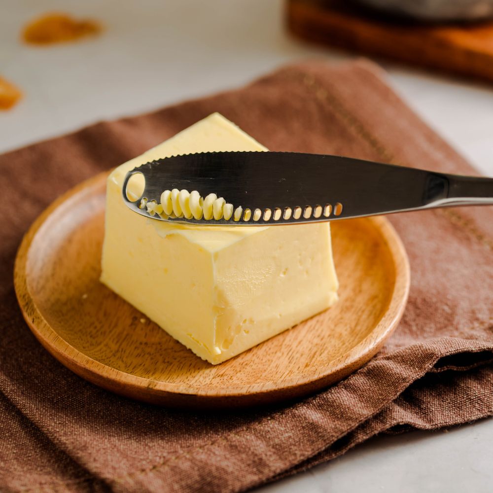 Cuchillo que derrite la mantequilla dura o congelada