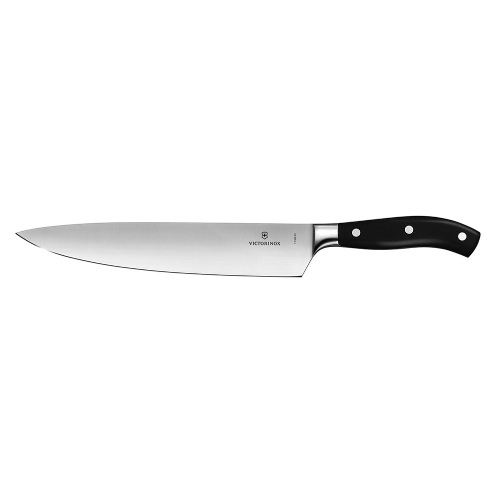 Cuchillo Para Chef Forjado Grand Maître Hoja 25 Cm Victorinox1#Negro