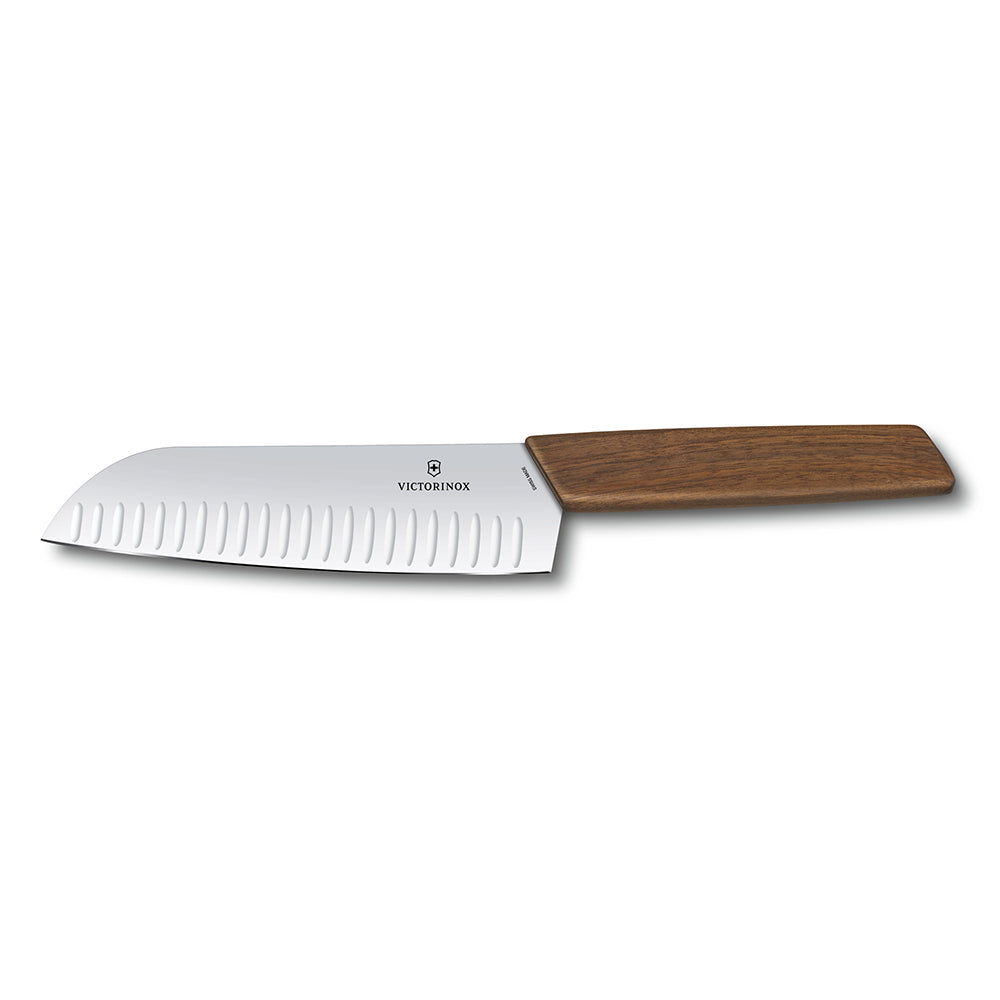 Cuchillo Santoku Swiss Modern Hoja 17 Cm Victorinox7#Café