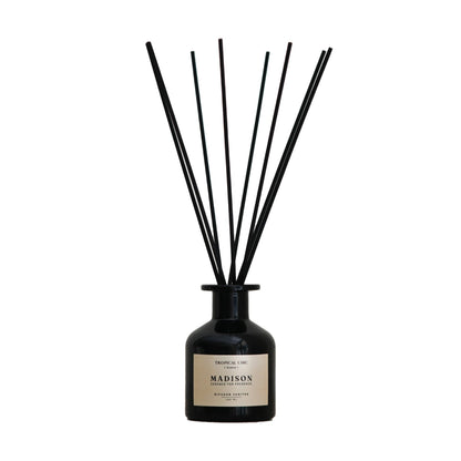 Difusor Varitas Tropical Chic 150 Ml Madison6#Negro