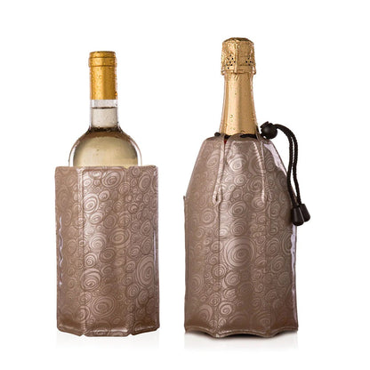 Enfriador Active Cooler Para Vino&Champagne Vacuvin2#Plateado