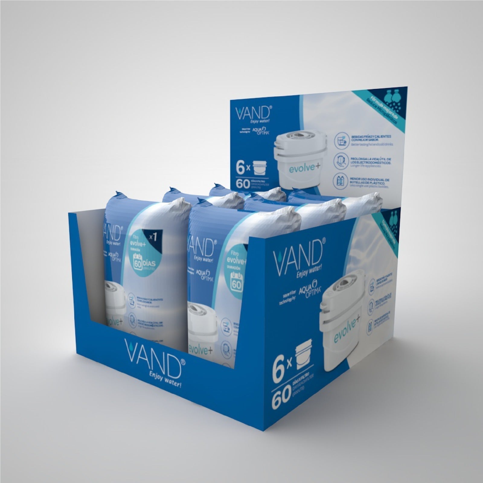 Filtro De Agua Evolve X6 Vand2#Blanco