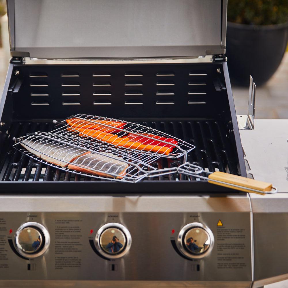 Grill Para Pescado Smokky Simple Cook