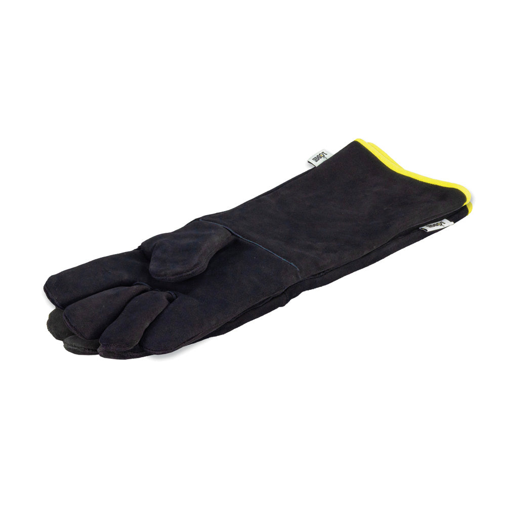 Guantes De Cuero Lodge Cast Iron4#Negro