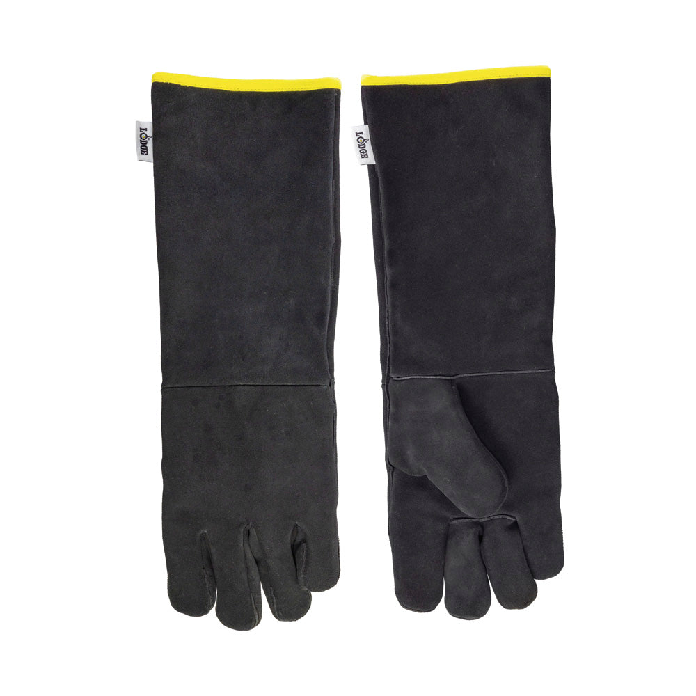 Guantes De Cuero Lodge Cast Iron3#Negro