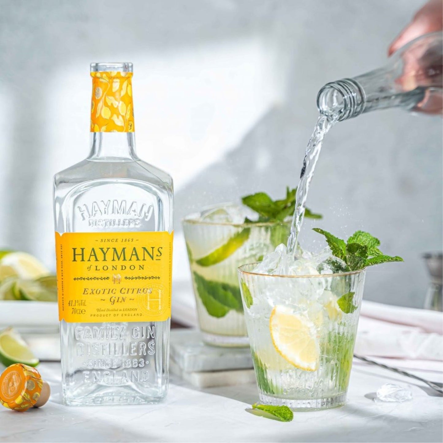 Hayman's Exotic Citrus Gin 750cc1#Sin color