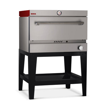 Horno a Gas Lucero Bosca4#Rojo/Inox