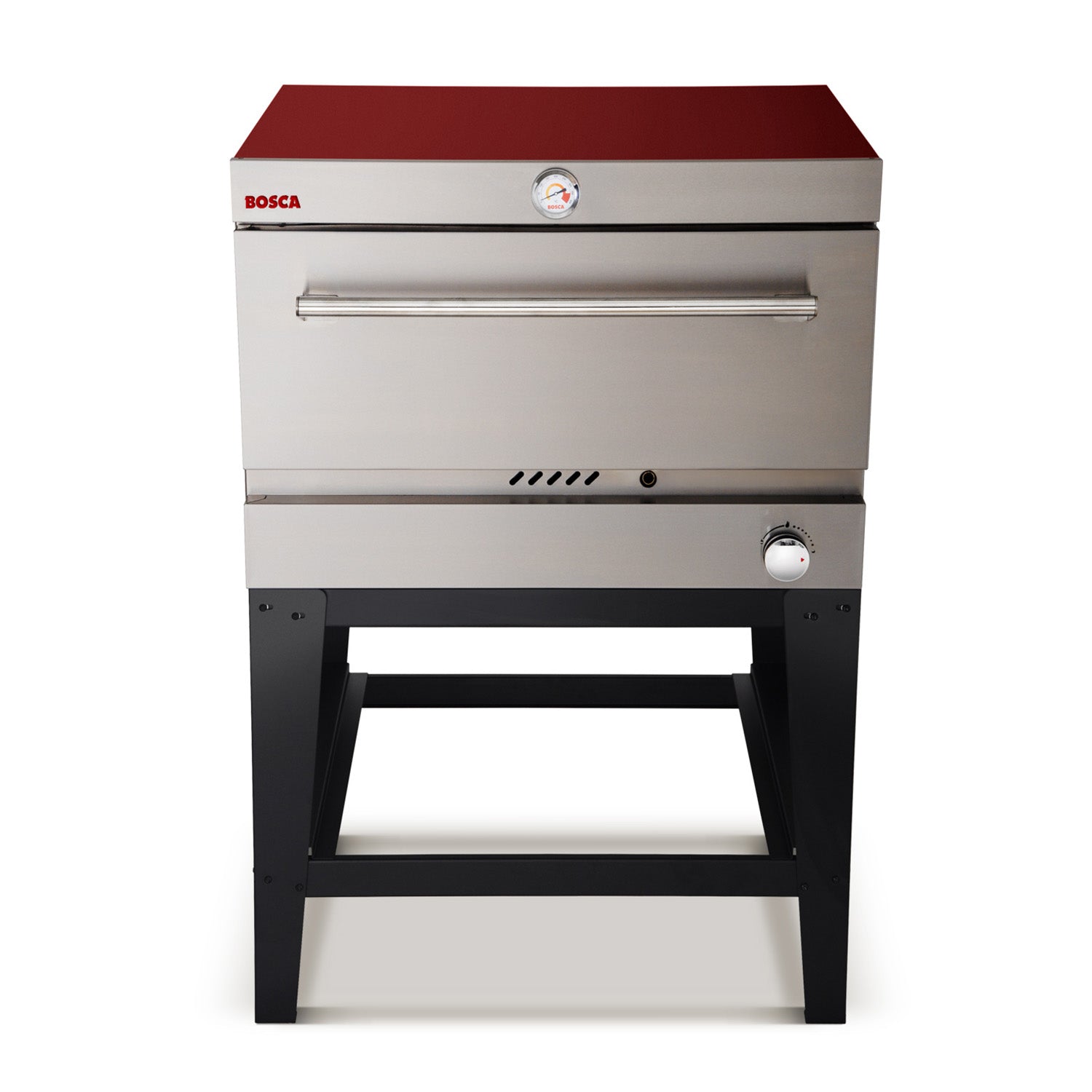 Horno a Gas Lucero Bosca5#Rojo/Inox