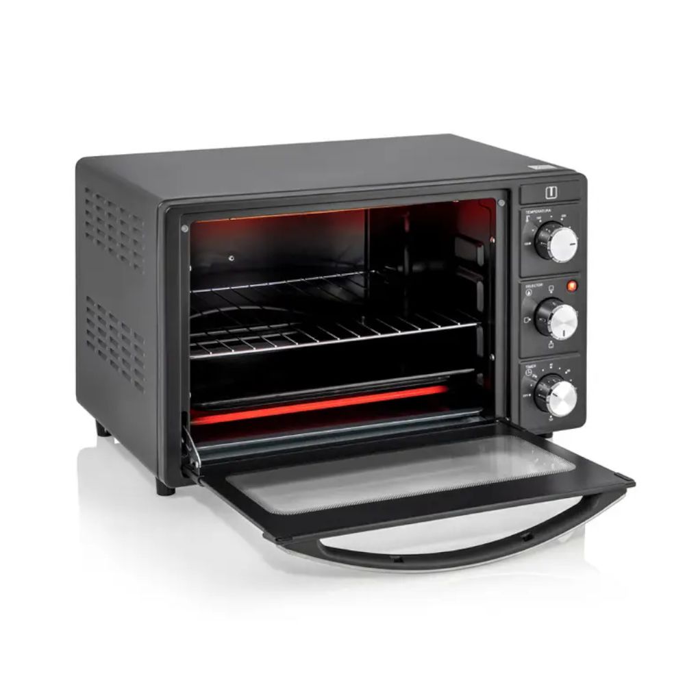 Horno Eléctrico TH-25N01 25 Lts Thomas6#Negro