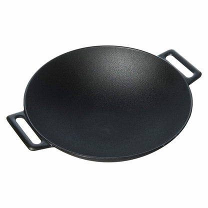 Wok Redondo Hierro Fundido 30.5 Cm Jim Beam2#Negro